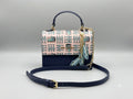 Betsey Johnson Something's Fishy Top Handle Crossbody Bag - Navy/Pink Sardine
