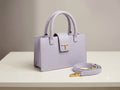 The Tahari Mini Satchel in Pastel Lavender